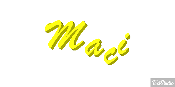 Maci Текстовый эффект