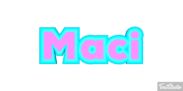 Maci Текстовый эффект