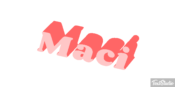 Maci Текстовый эффект