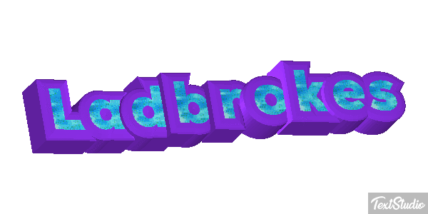 Ladbrokes Efeito do texto
