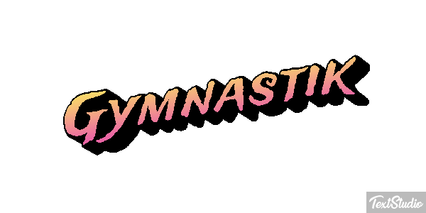 Gymnastik Texteffekt