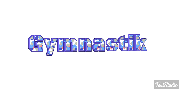 Gymnastik Texteffekt