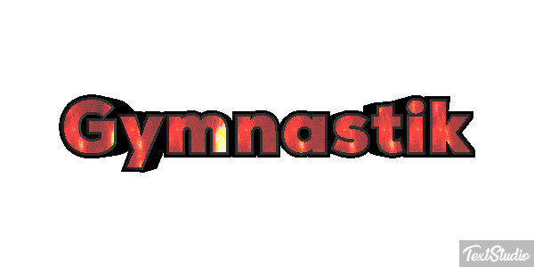 Gymnastik Texteffekt