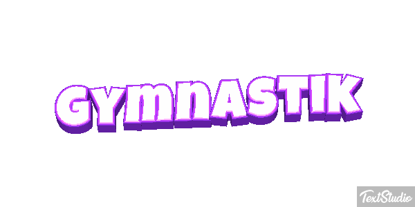 Gymnastik Texteffekt