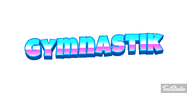Gymnastik Texteffekt