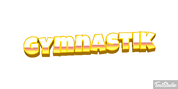 Gymnastik Texteffekt