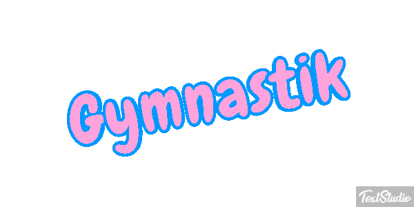 Gymnastik Texteffekt