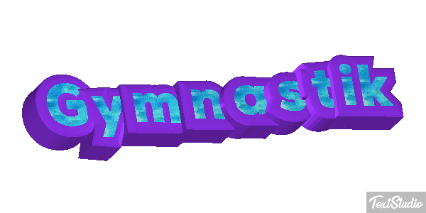 Gymnastik Texteffekt