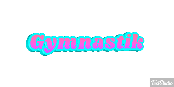 Gymnastik Texteffekt
