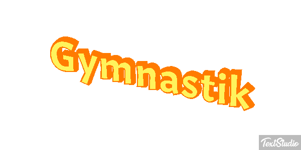 Gymnastik Texteffekt