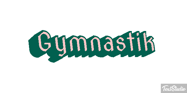Gymnastik Texteffekt