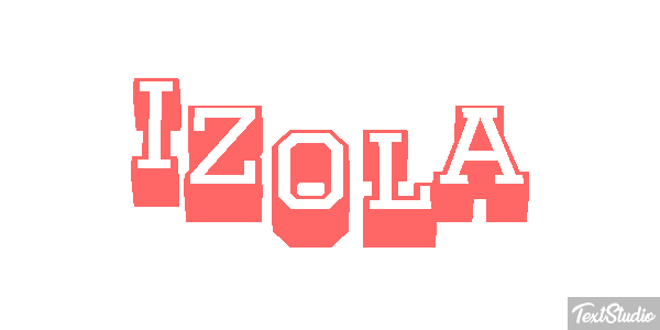 Izola Efekt tekstowy