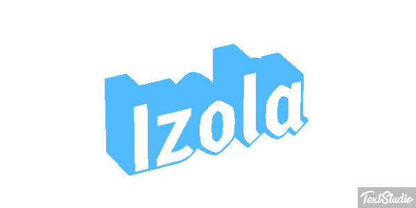 Izola Efekt tekstowy