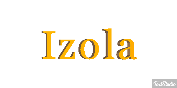 Izola Efekt tekstowy