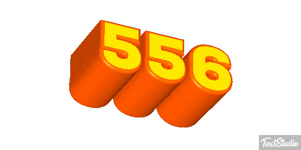 556 Metin efekti