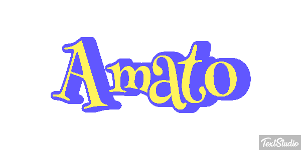 Amato Effetto testo