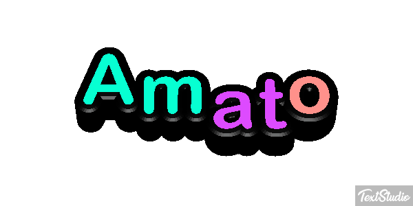 Amato Effetto testo
