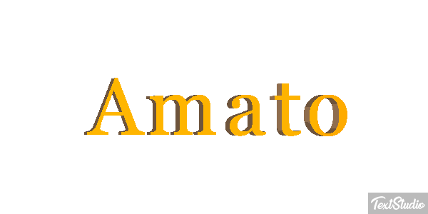 Amato Effetto testo