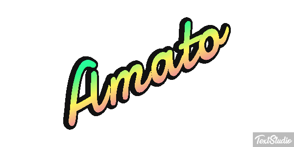 Amato Effetto testo
