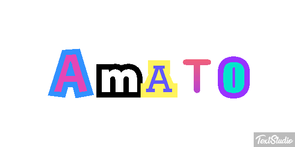 Amato Effetto testo