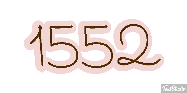 1552 Text effect
