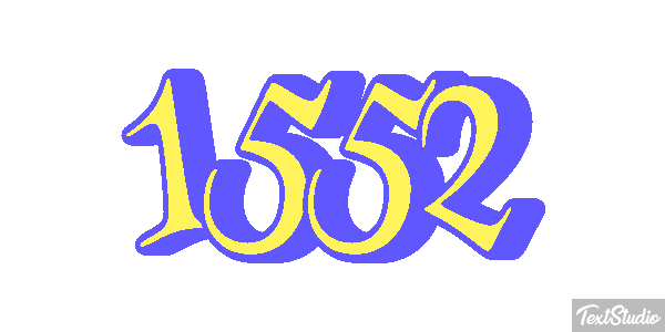 1552 Text effect