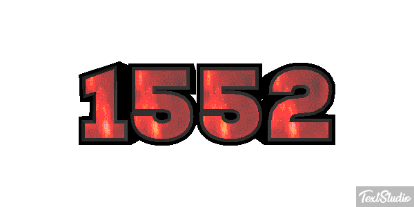 1552 Text effect