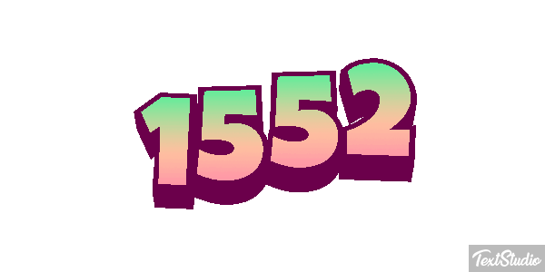 1552 Text effect