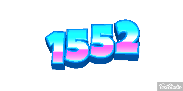 1552 Text effect