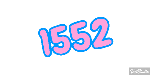 1552 Text effect