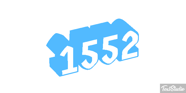 1552 Text effect