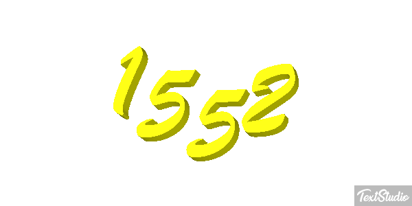 1552 Text effect