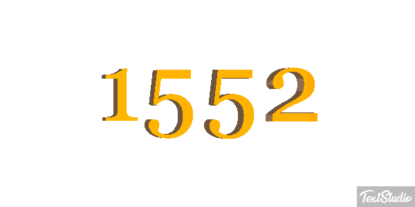 1552 Text effect