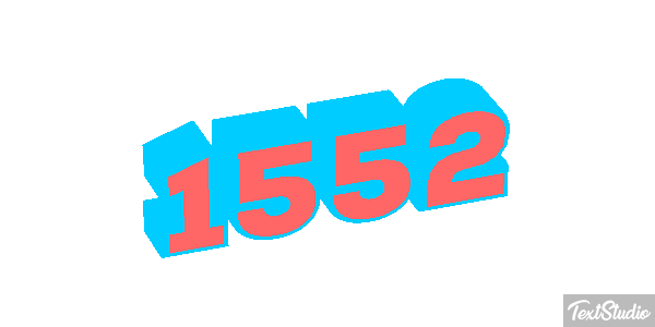 1552 Text effect