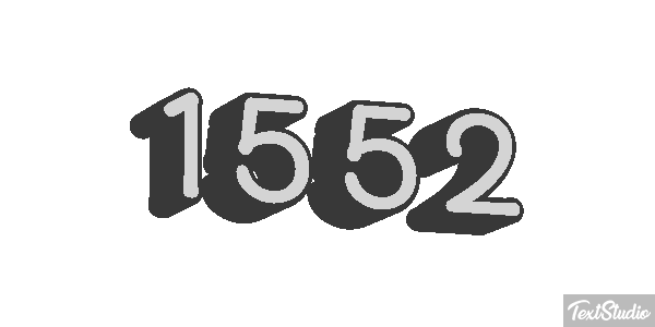 1552 Text effect