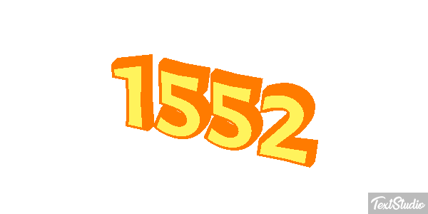 1552 Text effect