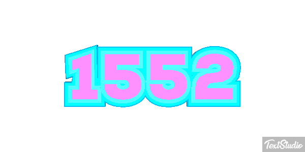 1552 Text effect
