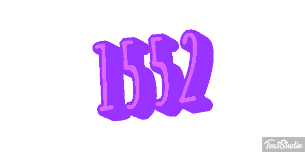 1552 Text effect