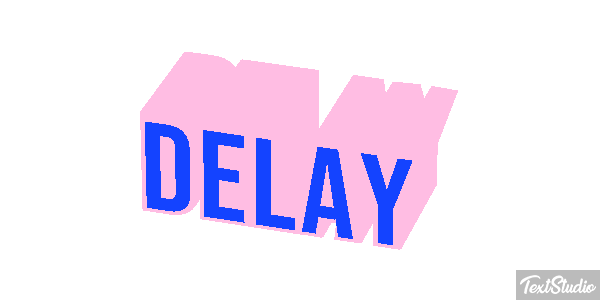 Delay Text effect