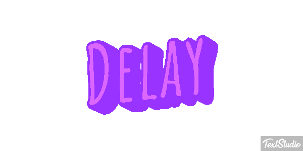 Delay Text effect