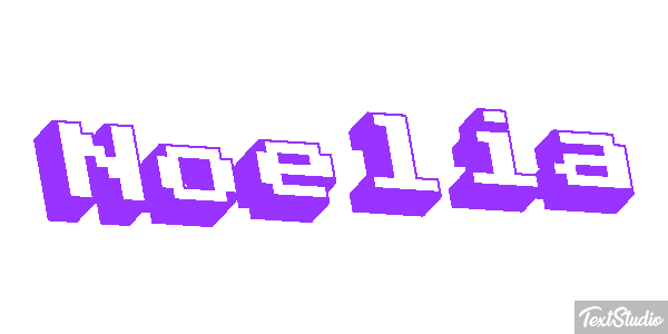 Noelia Text effect