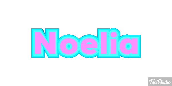 Noelia Text effect