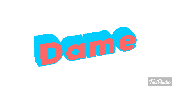 Dame Texteffekt