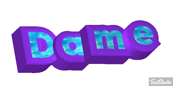 Dame Texteffekt