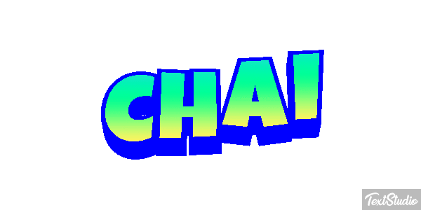 Chai Text effect