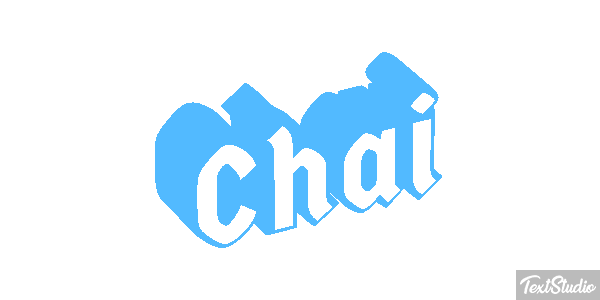 Chai Text effect