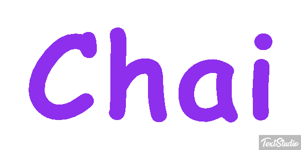 Chai Text effect