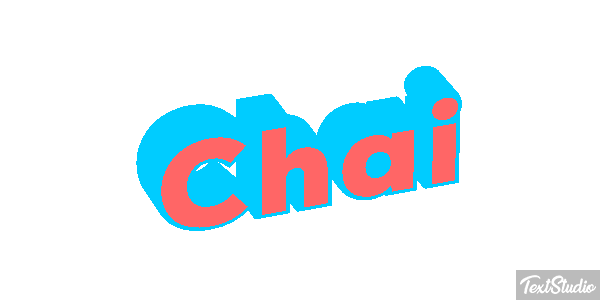 Chai Text effect