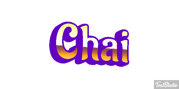 Chai Text effect