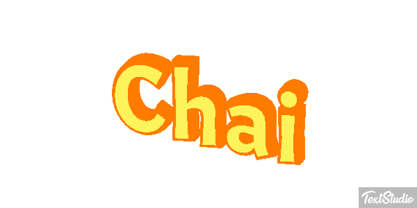 Chai Text effect